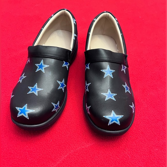 NFL Dallas Cowboys Cuce Work Clogs - Picture 2 of 6